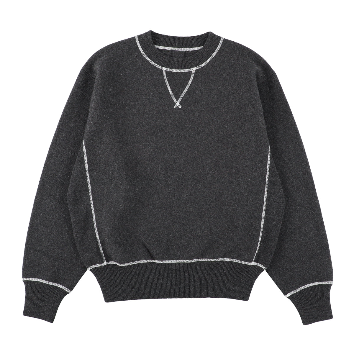 PURE CASHMERE SWEAT PO /CAPO-5A16