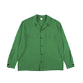 LINEN MIX OPEN COLLAR SHIRT / CECD-5S01