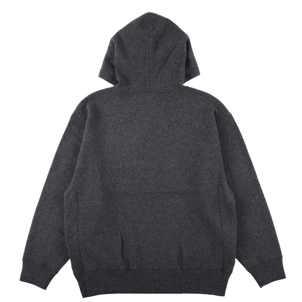 WOOL CASHMERE HOODIE PO /HEPO-4A21