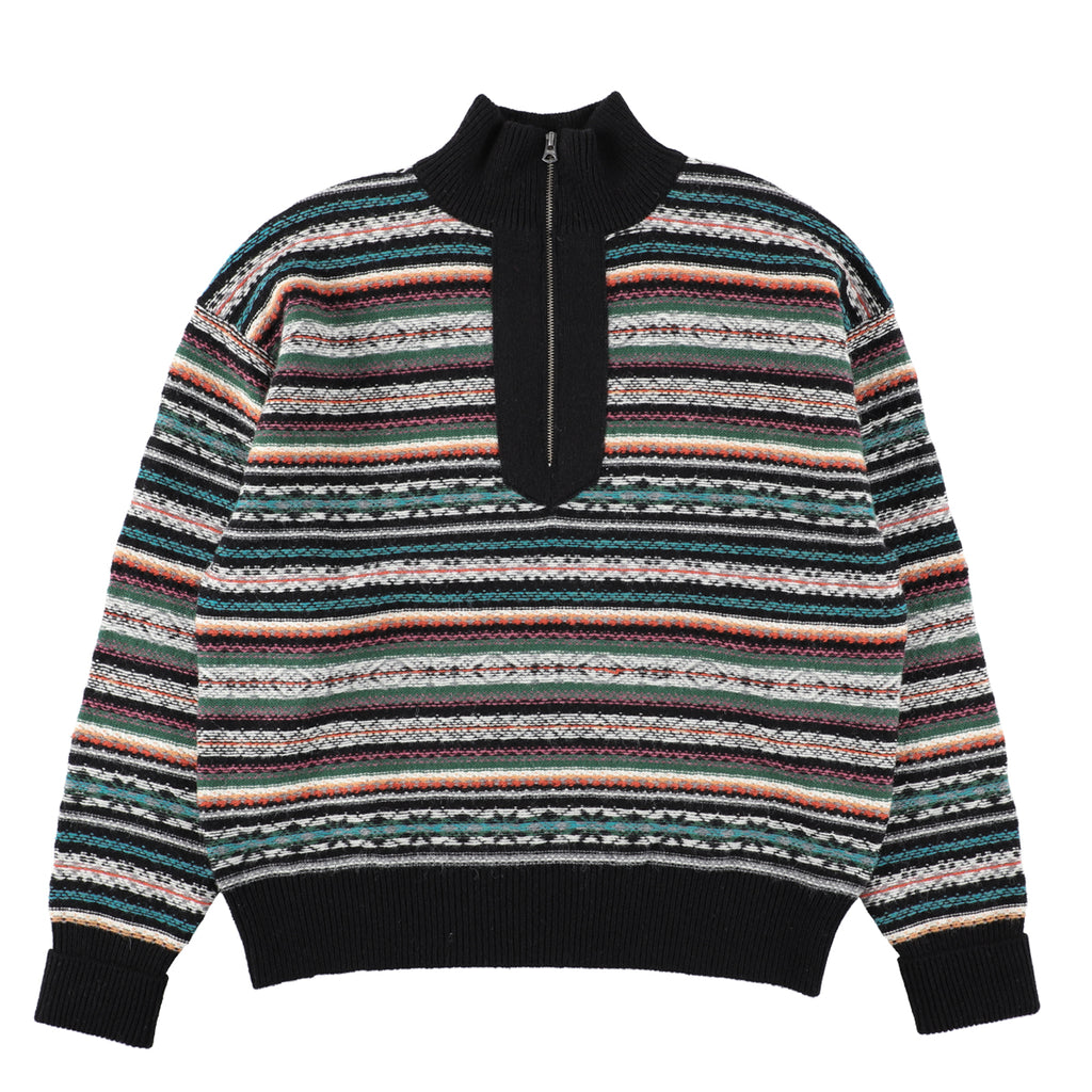 FAIR ISLE HALF ZIP PO / JQPO-4A16