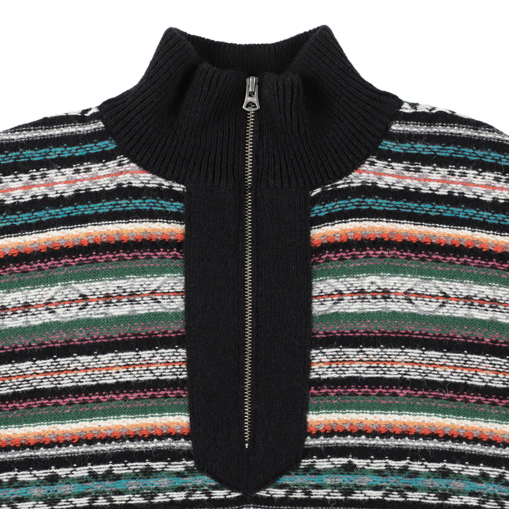 FAIR ISLE HALF ZIP PO / JQPO-4A16