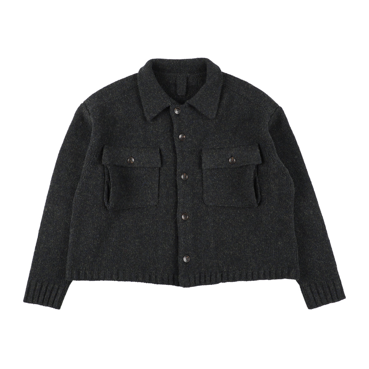 MILITTALY KNIT SHIRTS / LANCD-5A07