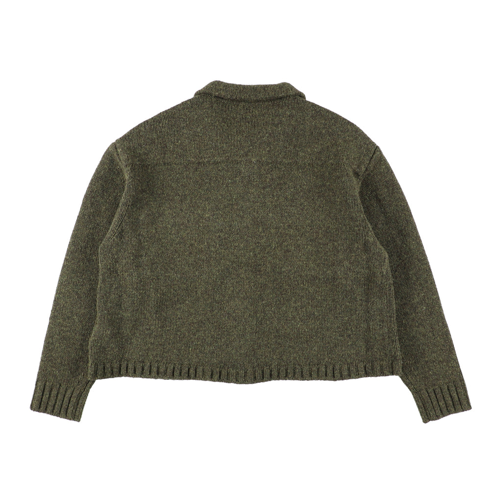 MILITTALY KNIT SHIRTS / LANCD-5A07