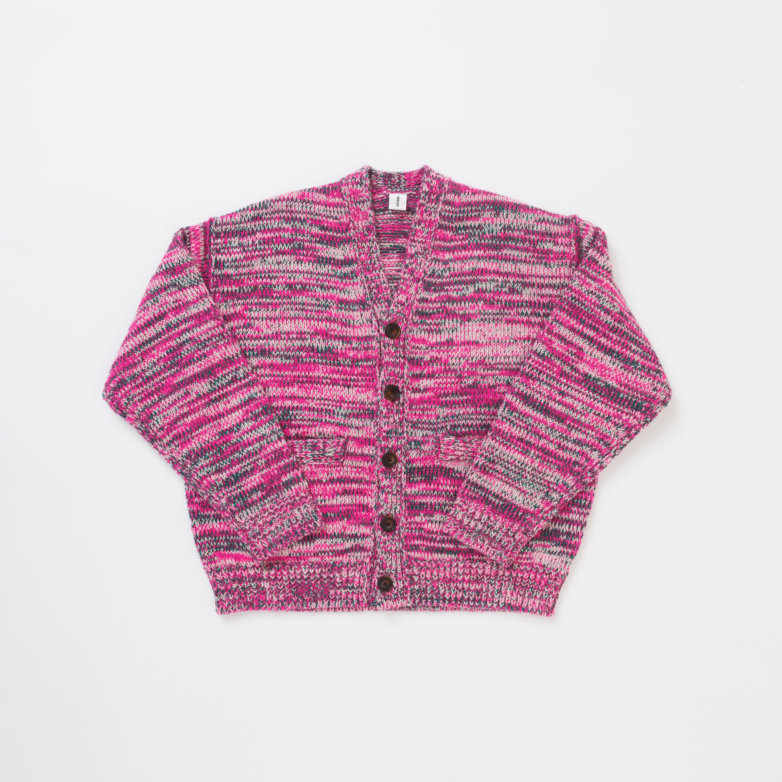 MIX COLOR V NECK CARDIGAN / MIXCD-3A20
