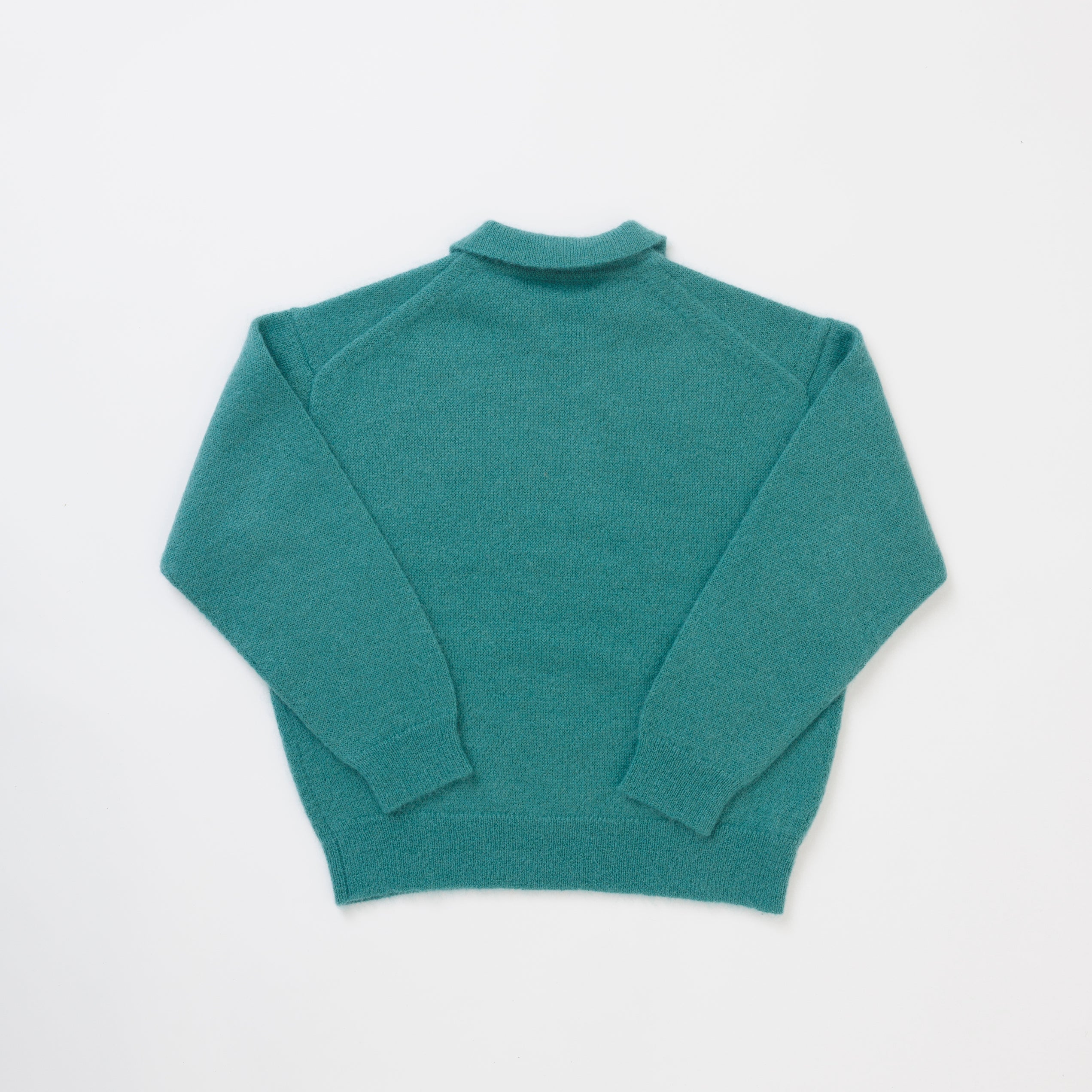SUPER KID MOHAIR HALF ZIP PULL OVER / MOPO-3A09