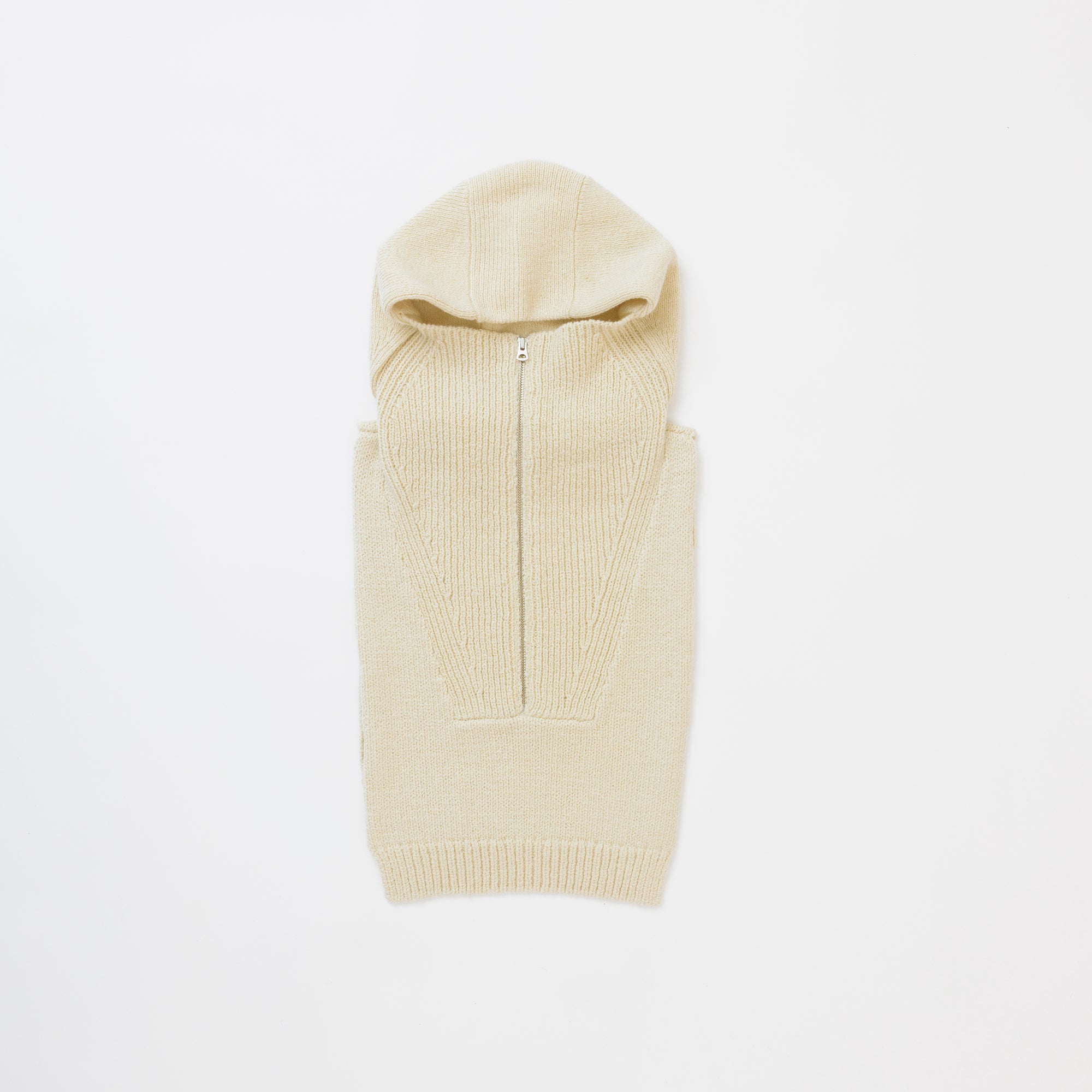 WAVE WOOL HOODIE VEST / WWVE-3A07