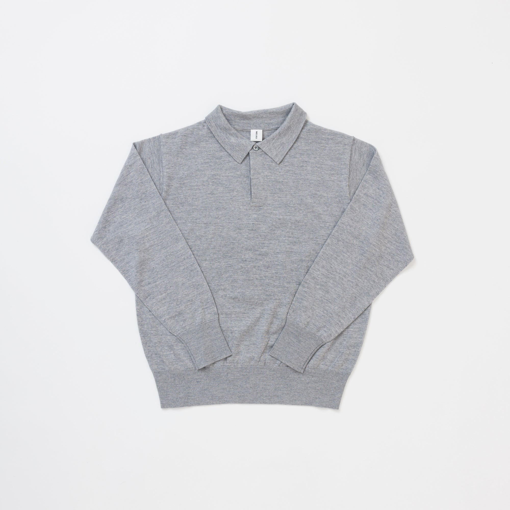 WOOL POLO PULL OVER / CWPO-3A01