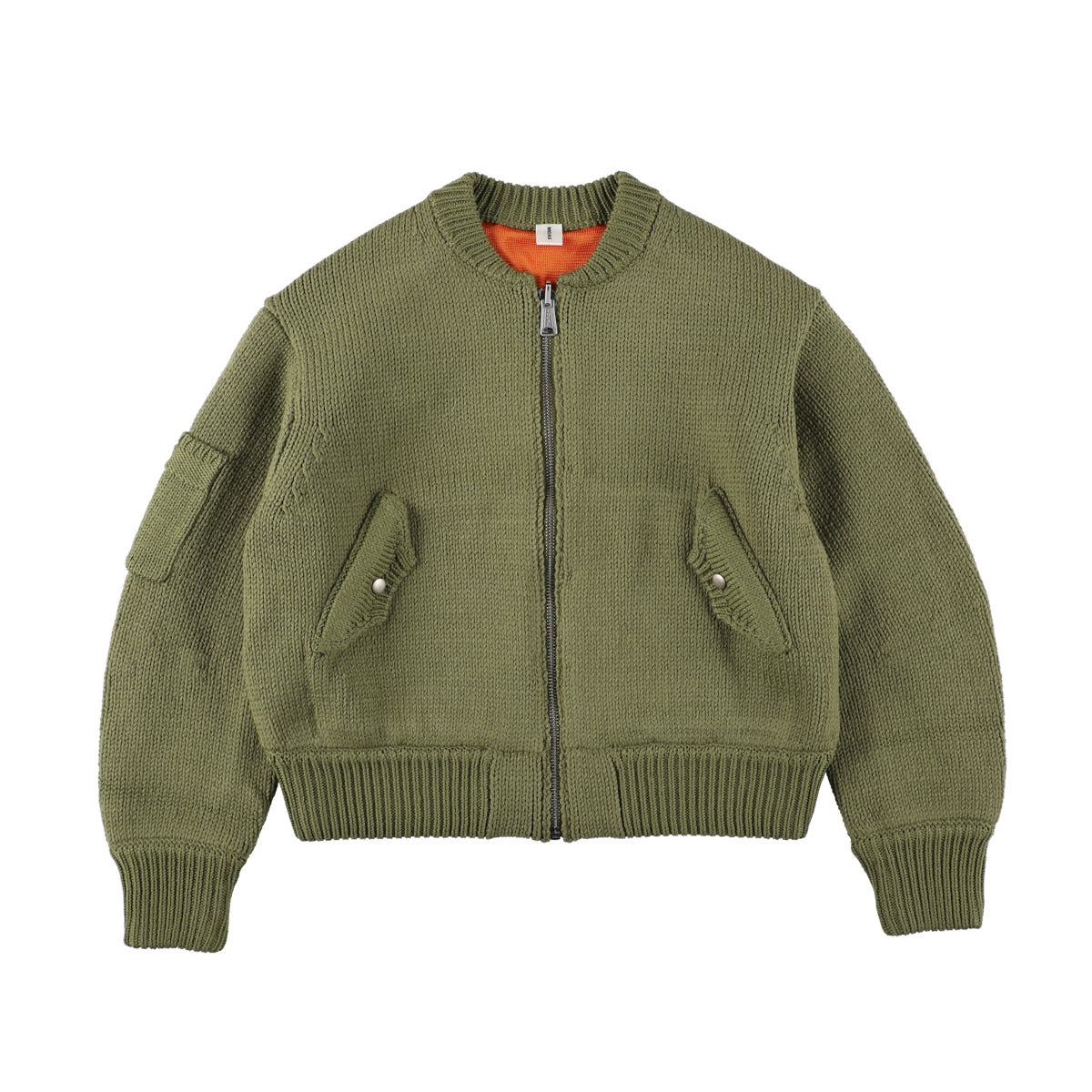 LOW GAUGE KNIT MA-1 /NEJK-4A20