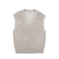 PAPER YARN MESH VEST / ORVT-5S10