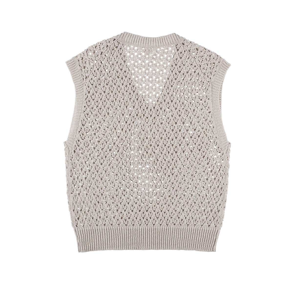 PAPER YARN MESH VEST / ORVT-5S10