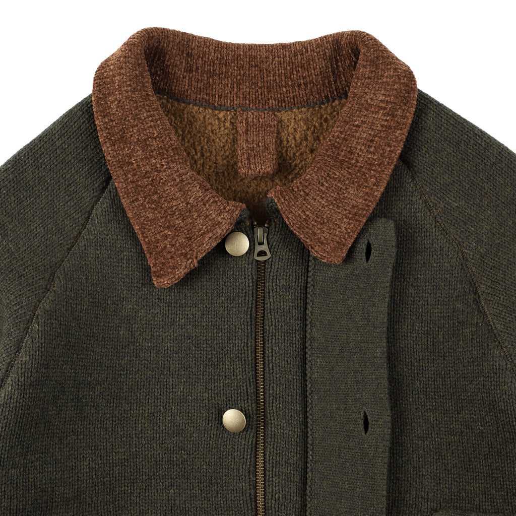 BOA LINING KNIT JACKET/REFJK-5A12
