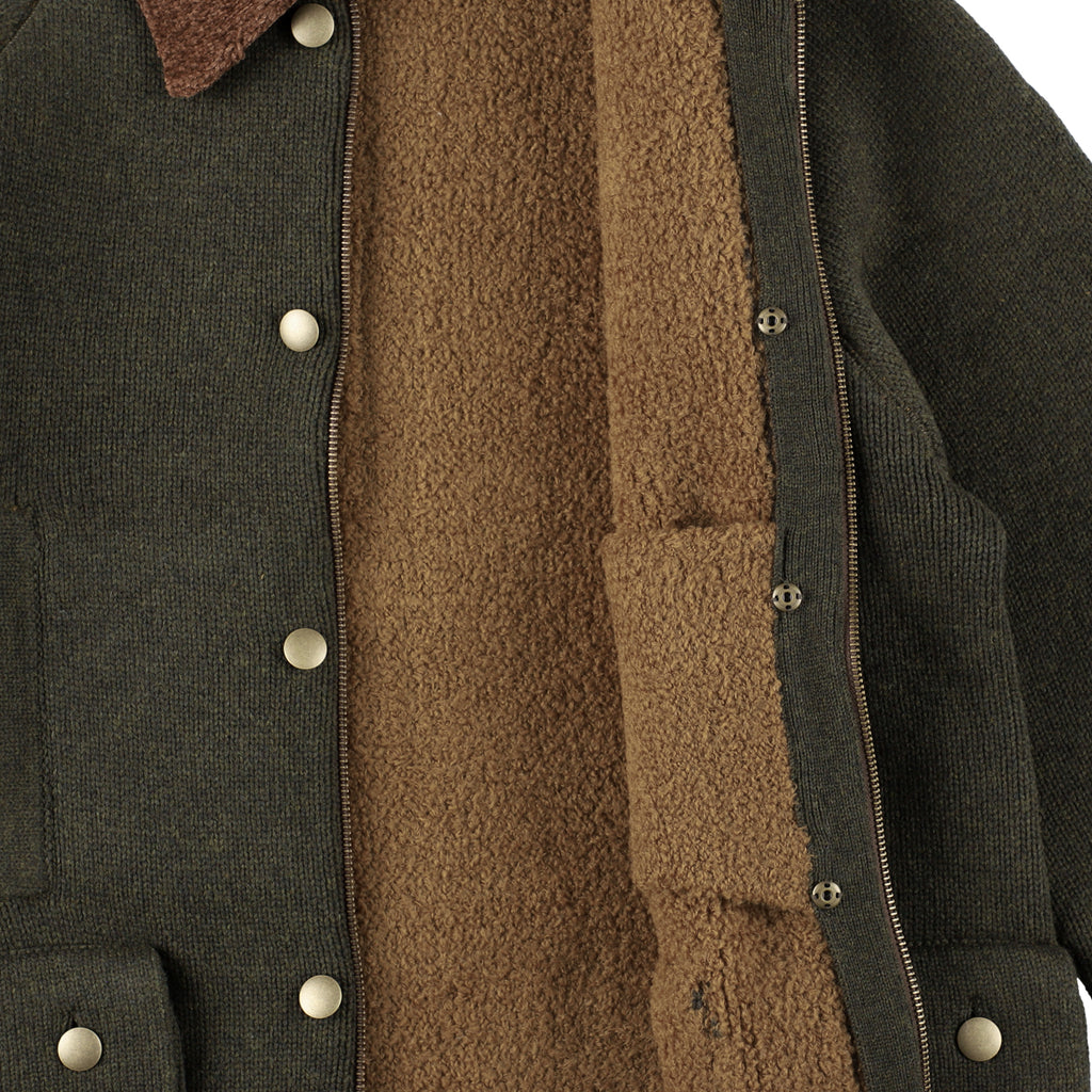 BOA LINING KNIT JACKET/REFJK-5A12