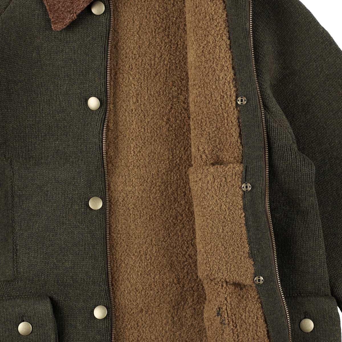 BOA LINING KNIT JACKET/REFJK-5A12