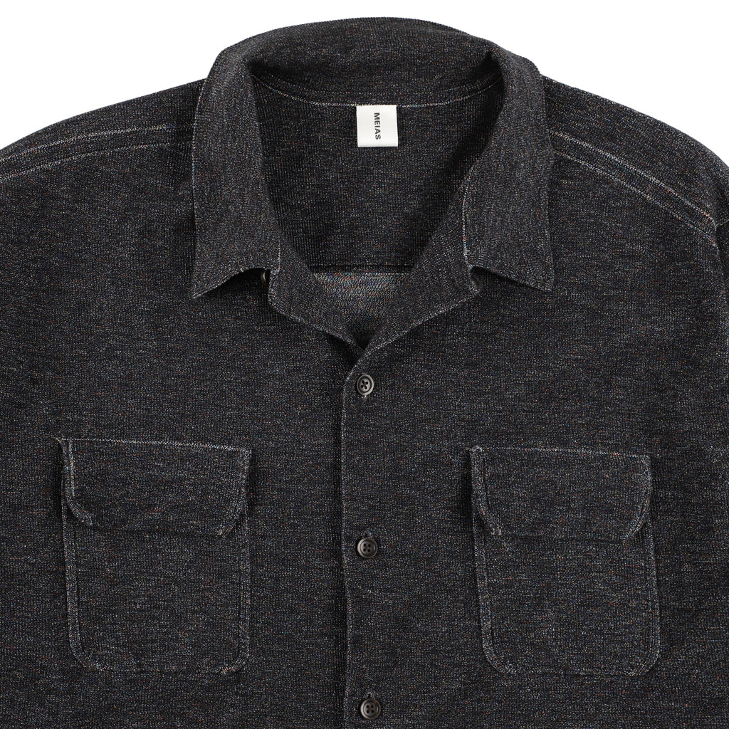 MOULINE OPEN COLLER SHIRT / RICD-5S15