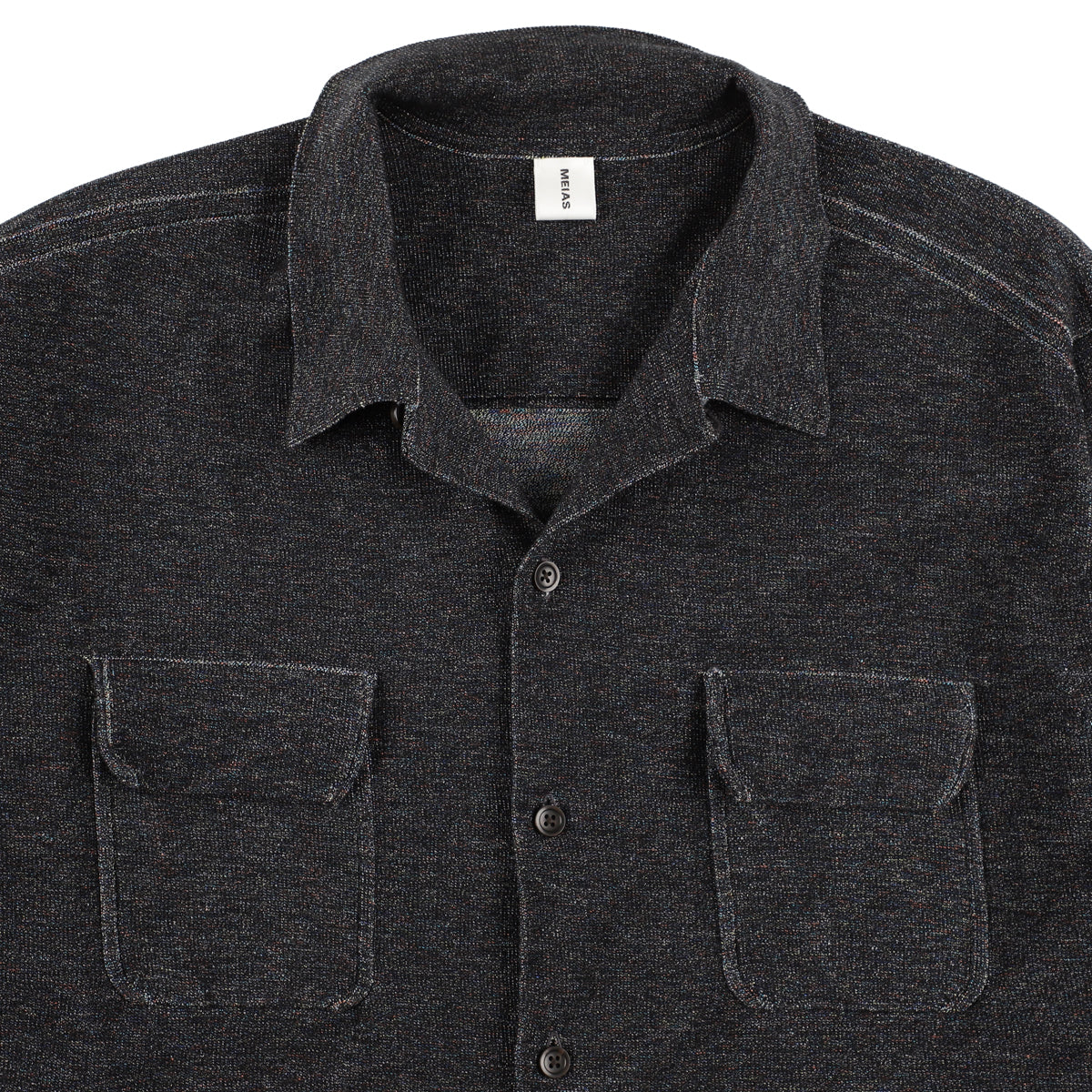 MOULINE OPEN COLLER SHIRT / RICD-5S15
