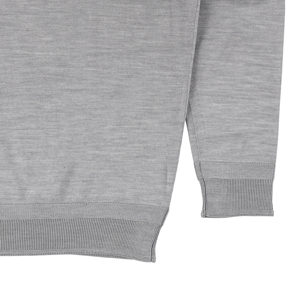 SILK HENLEY NECK PULL OVER  /  SLPO-04-24