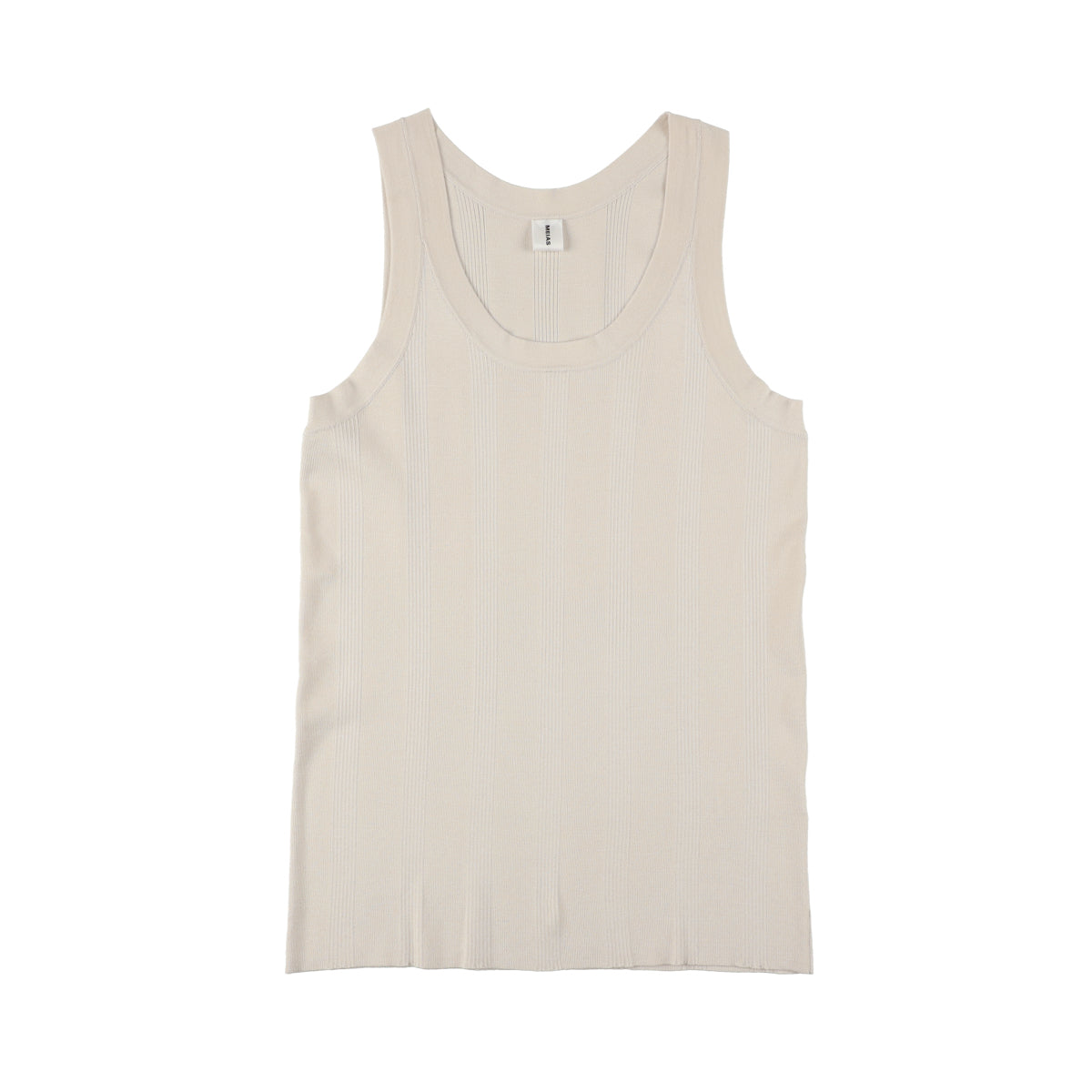 FINE GAUGE SILK RIB MEN'S TANK TOP  /  SLTT-4S03