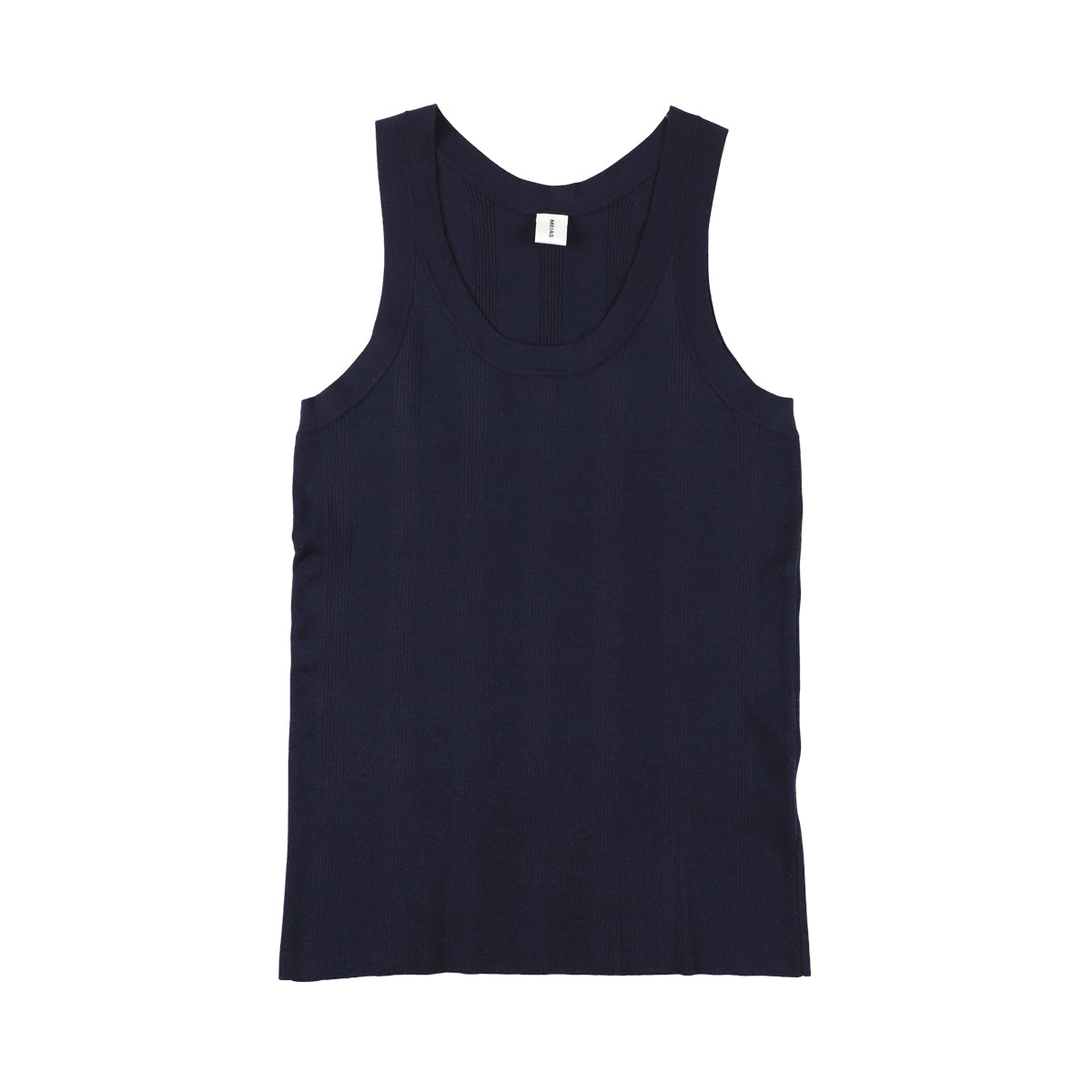 FINE GAUGE SILK RIB MEN'S TANK TOP  /  SLTT-4S03