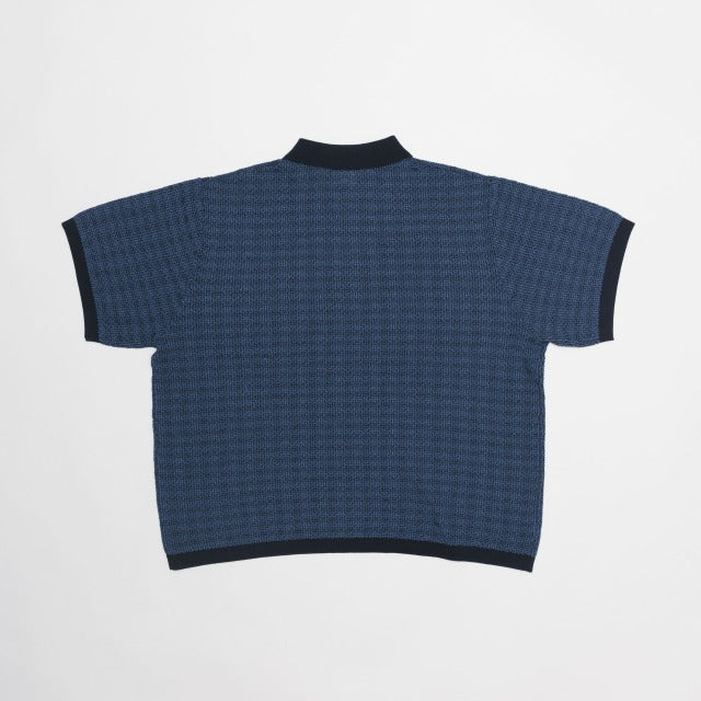 GIMA COTTON TACK PATTERN POLO PULL OVER  /  STRPO-4S15
