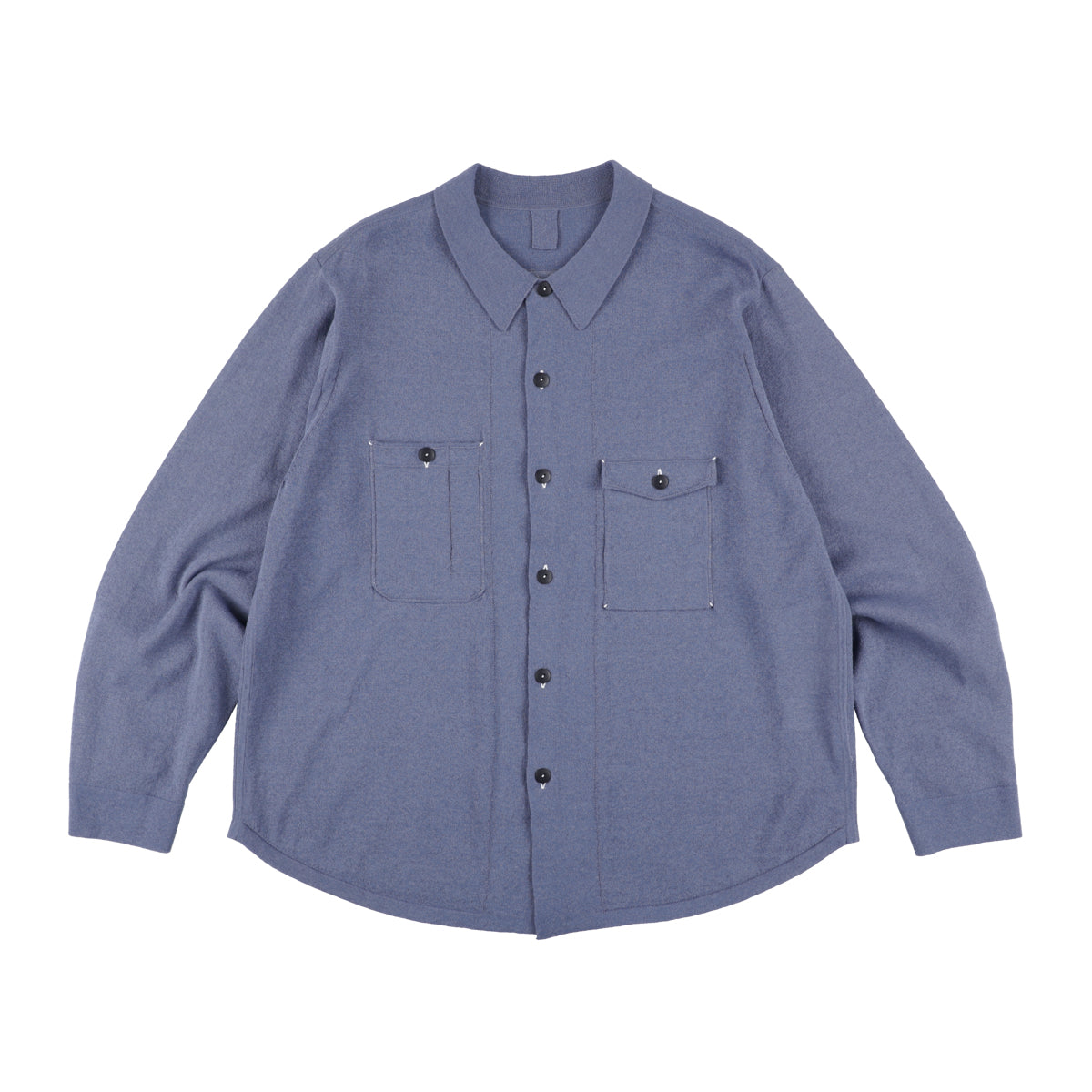 LINEN CHAMBRAY KNIT SHIRTS/YACD-6S05