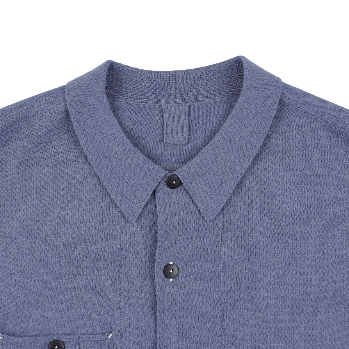 LINEN CHAMBRAY KNIT SHIRTS/YACD-6S05