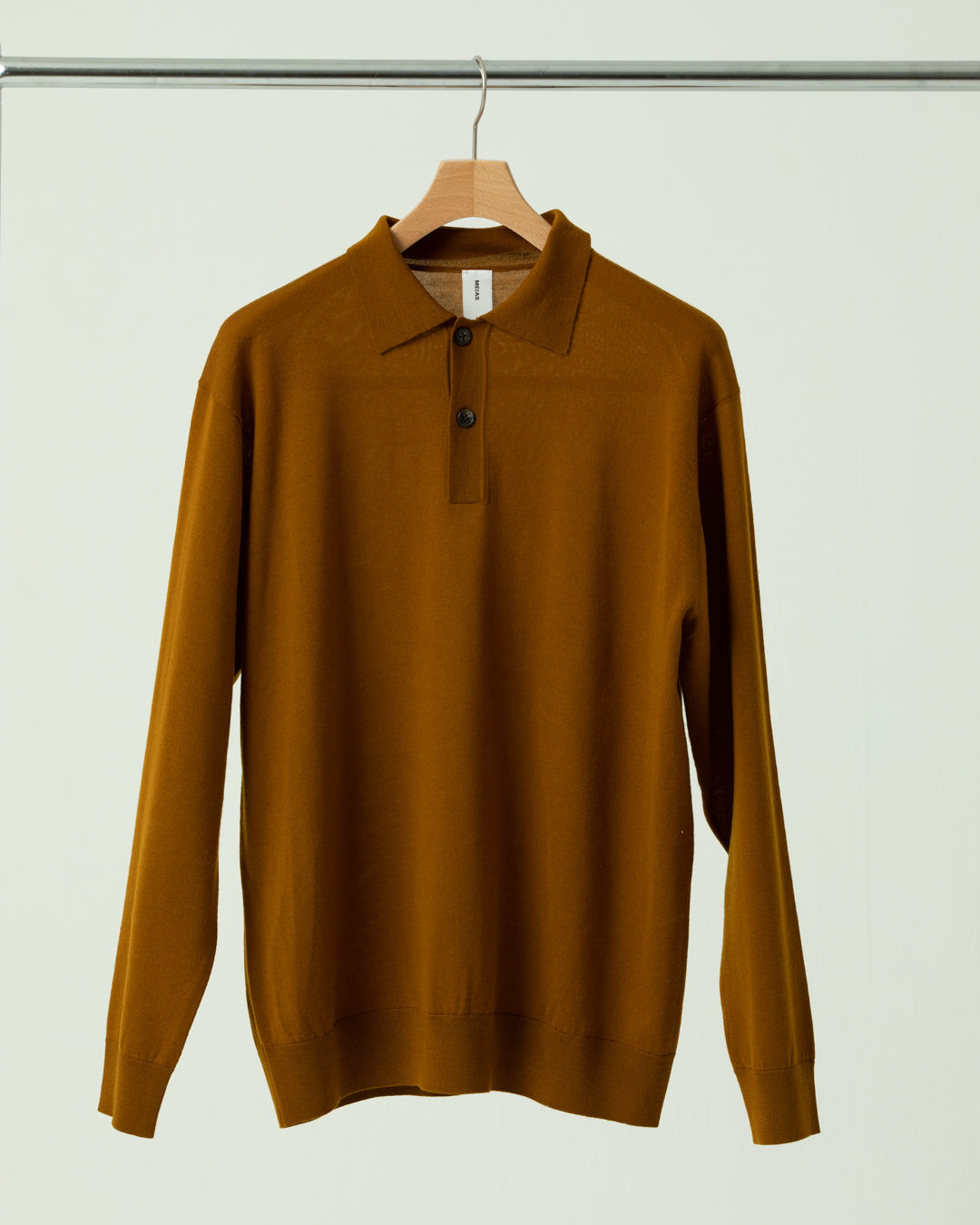 MEIAS WOOL POLO PULL OVER＋TEFLON