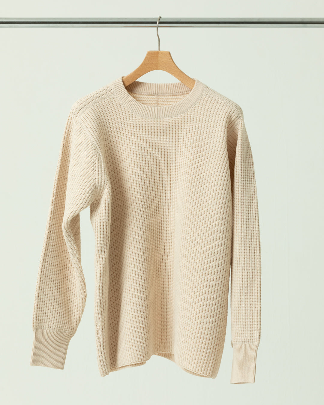 WOOL TECH WAFFLE PULL OVER