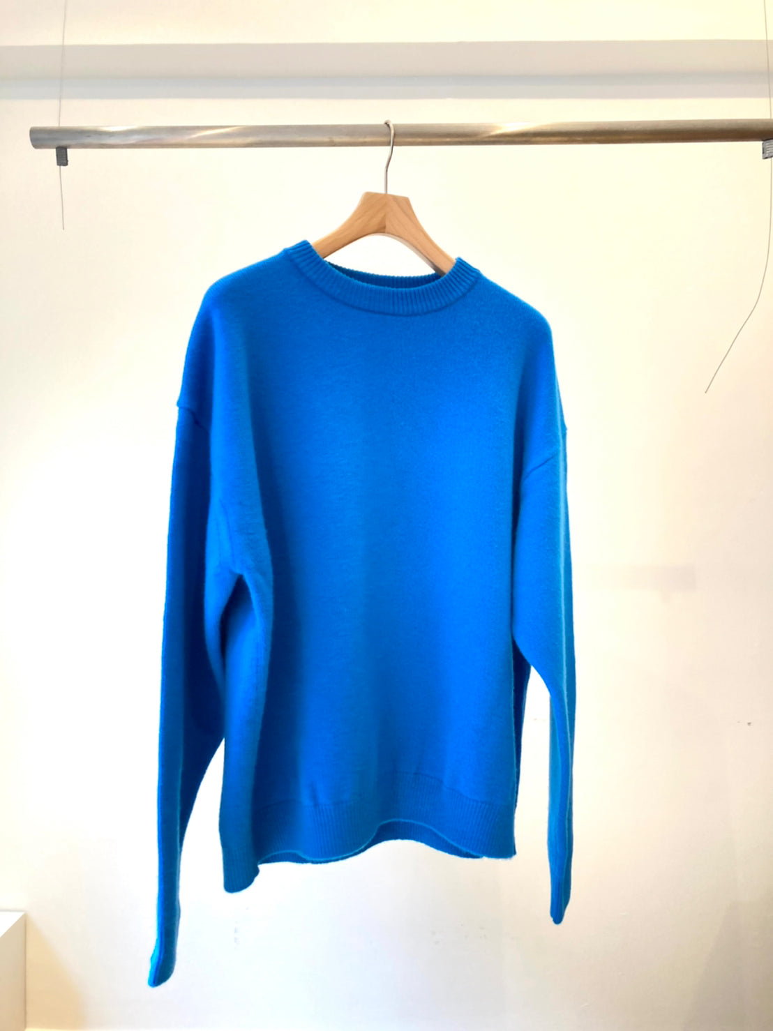 PURE CASHMERE SWEAT KNIT PULL OVER/CAPO-2A05
