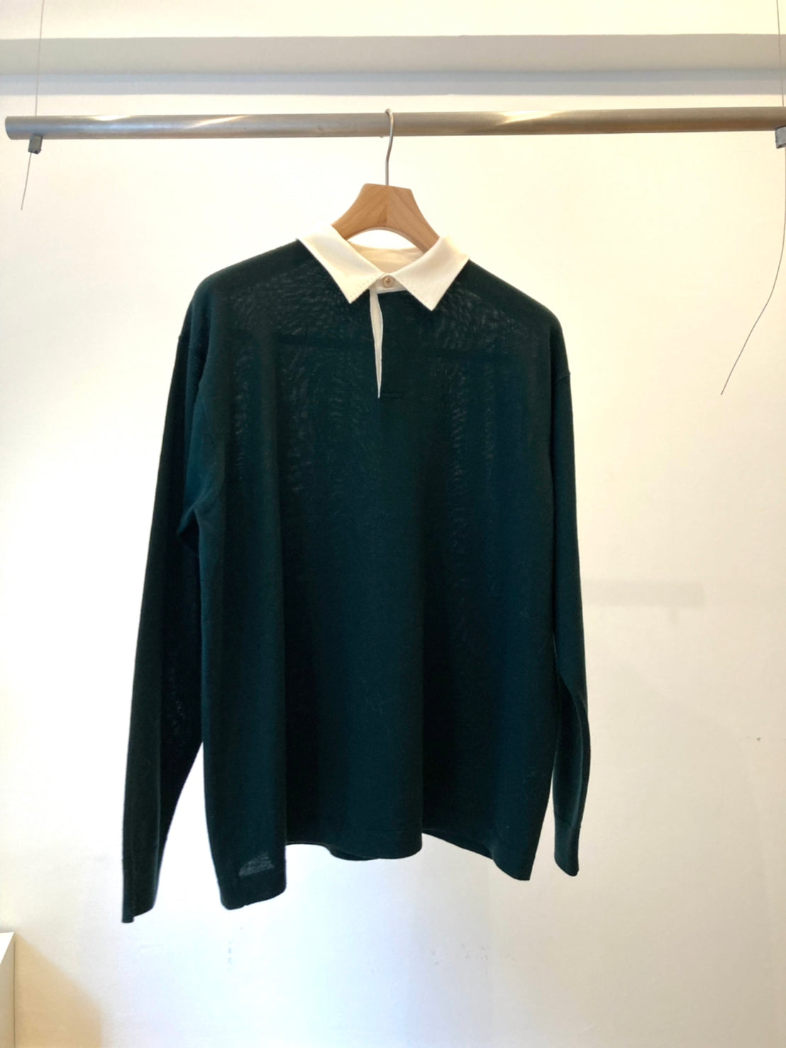 WOOL RUGBY PULL OVER/CWPO-2A14