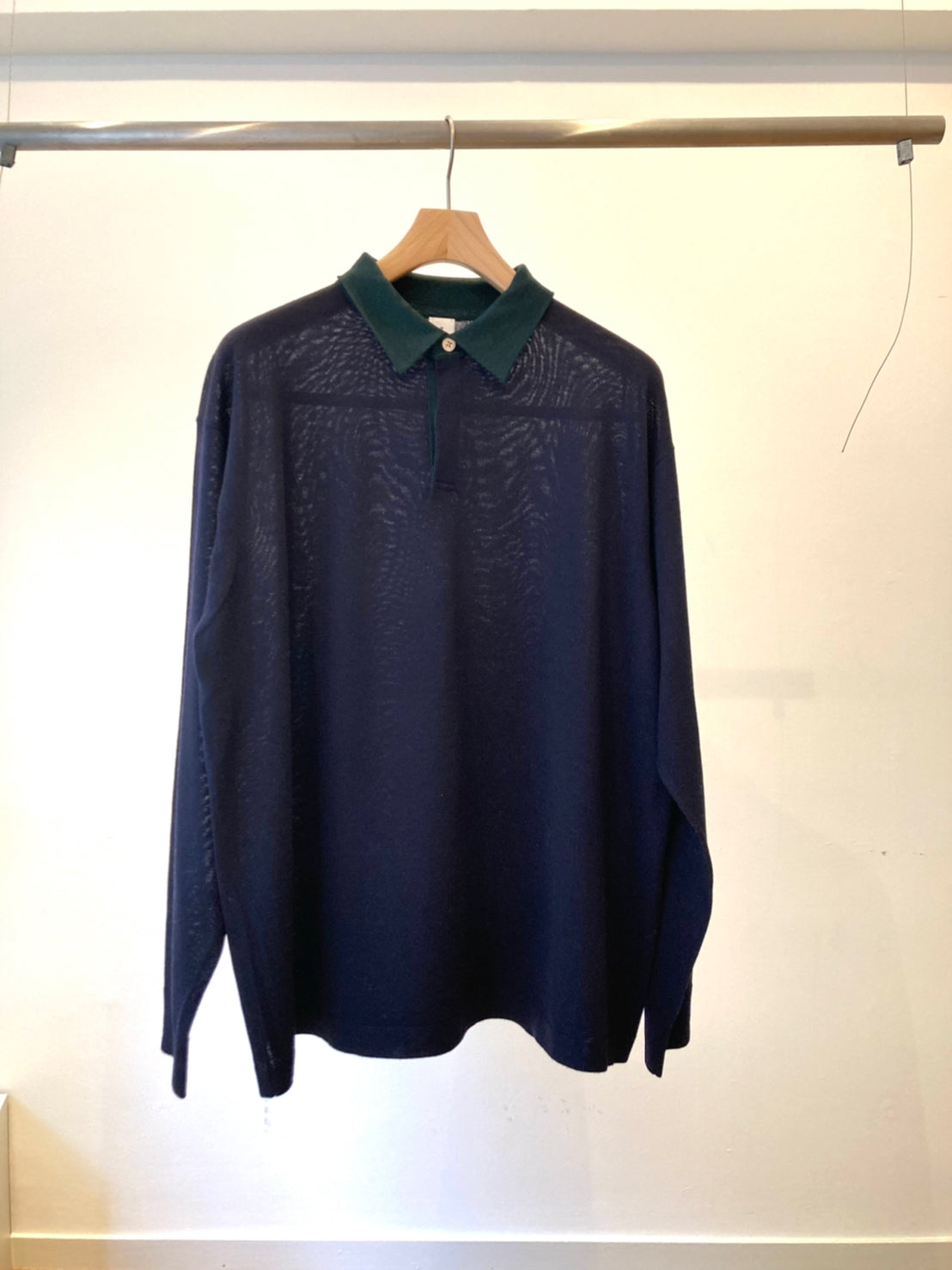 WOOL RUGBY PULL OVER/CWPO-2A14