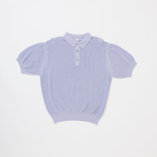 COTTON MESH KNIT POLO SHIRTS  /  EMPO-3S02