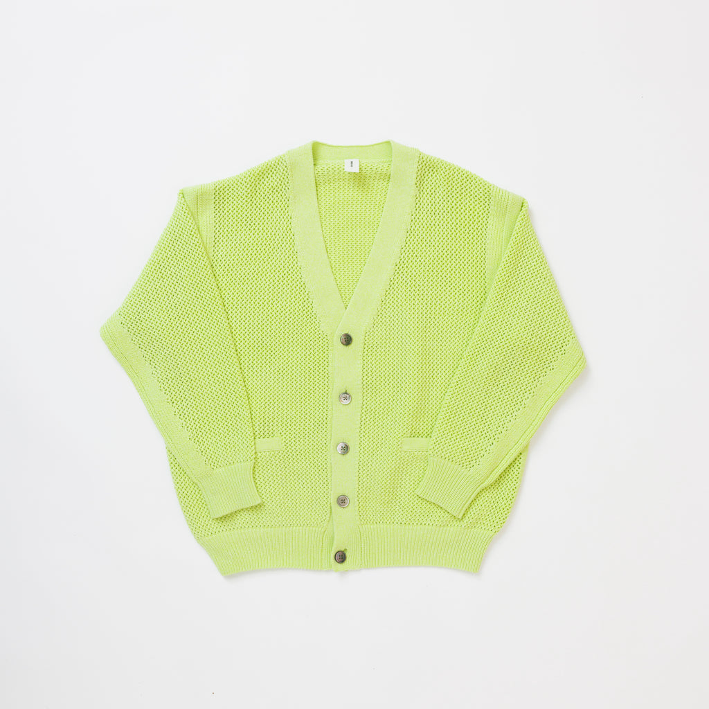 LILY CO/PE MESH CARDIGAN  /  CBCD-3S06