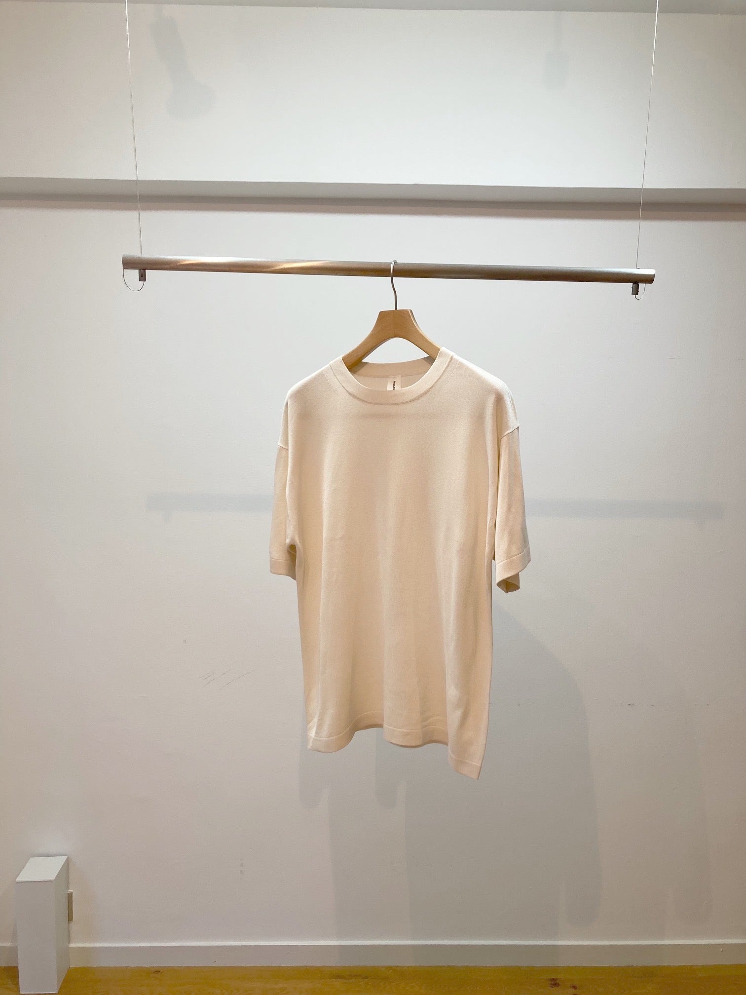 HEAVY WEIGHT SILK KNIT TEE　/ SLPO-02