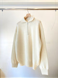 WOOLIN HALF ZIP PULL OVER/WOLPO-2A08